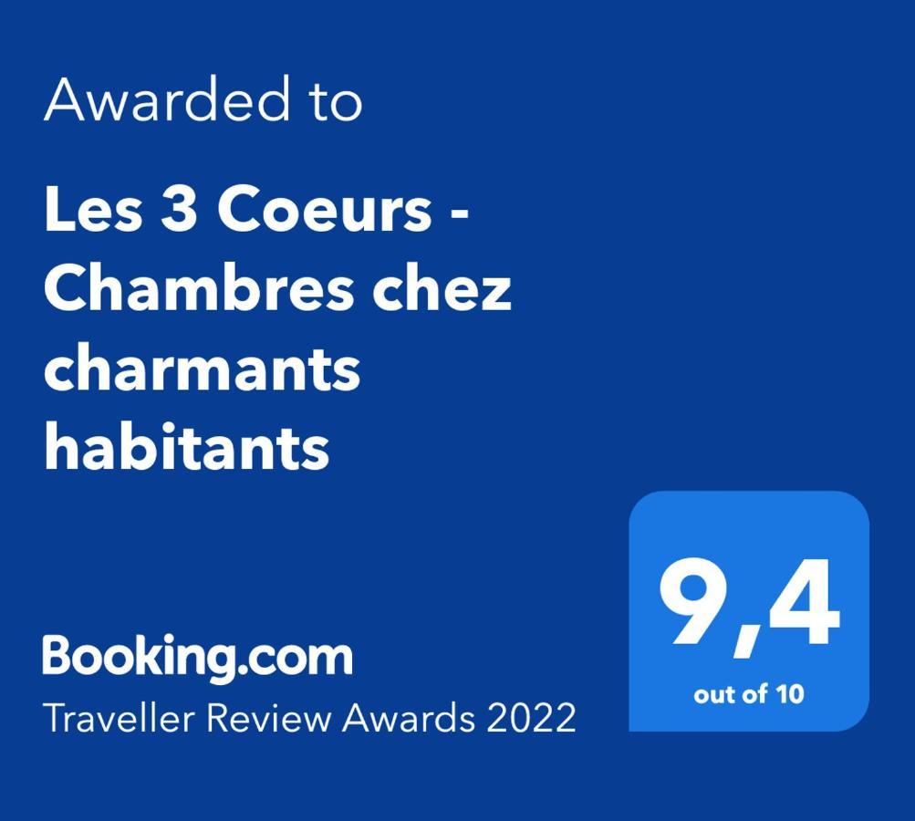 Les 3 Coeurs - Chambres Chez Charmants Habitants Font エクステリア 写真
